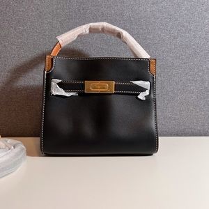 100% AUTHENTIC NWT Tory Burch LEE RADZIWILL PETITE DOUBLE BAG